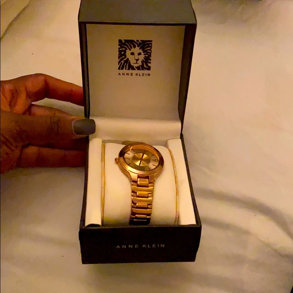 Beautiful Annie Klein Rose Gold Watch